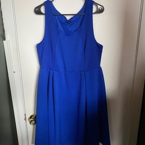 Torrid Blue Eyelet Dress